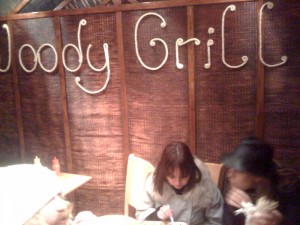 woodygrill The ever tasteful decor of The Woody Grill