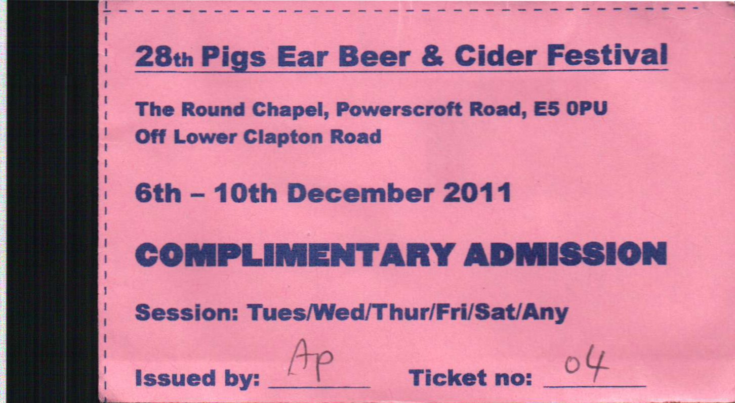 28th Pig’s Ear Beer & Cider Festival