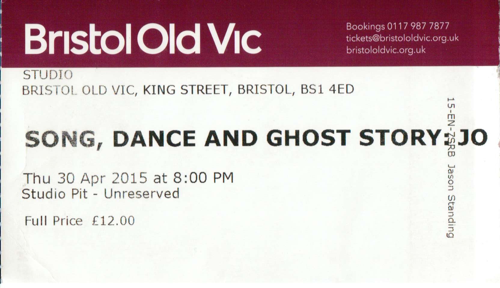 Song, Dance & Ghost Story