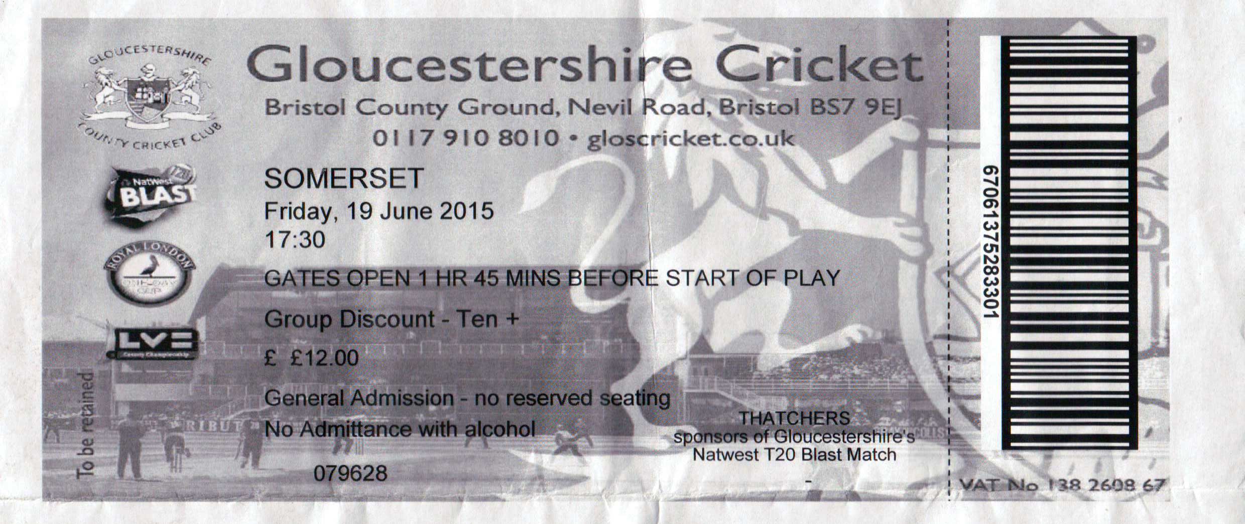 Gloucestershire Country Cricket T20