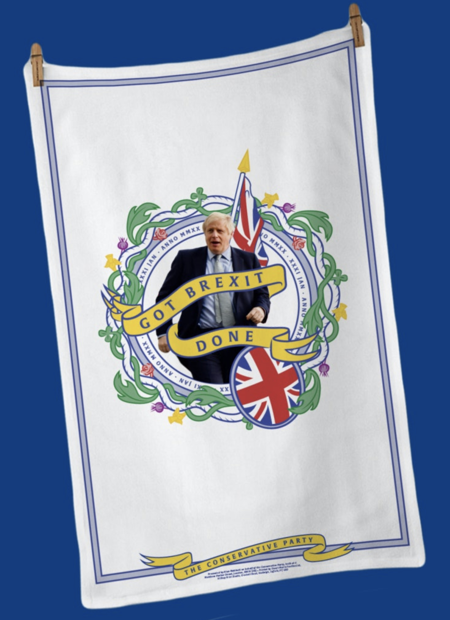 Got teatowel done! Got teatowel done!