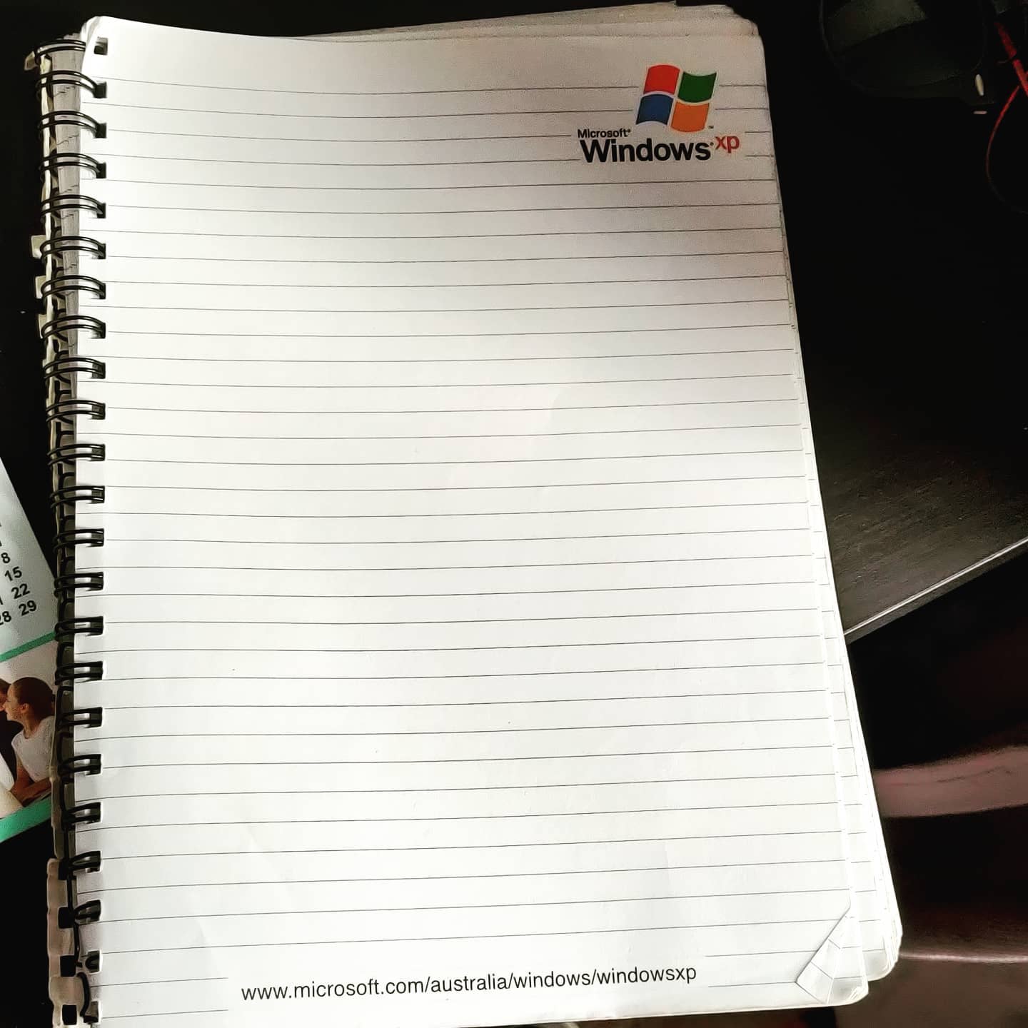 Thought I'd fire up an old Windows Notebook to do some work on today. #retroperspective