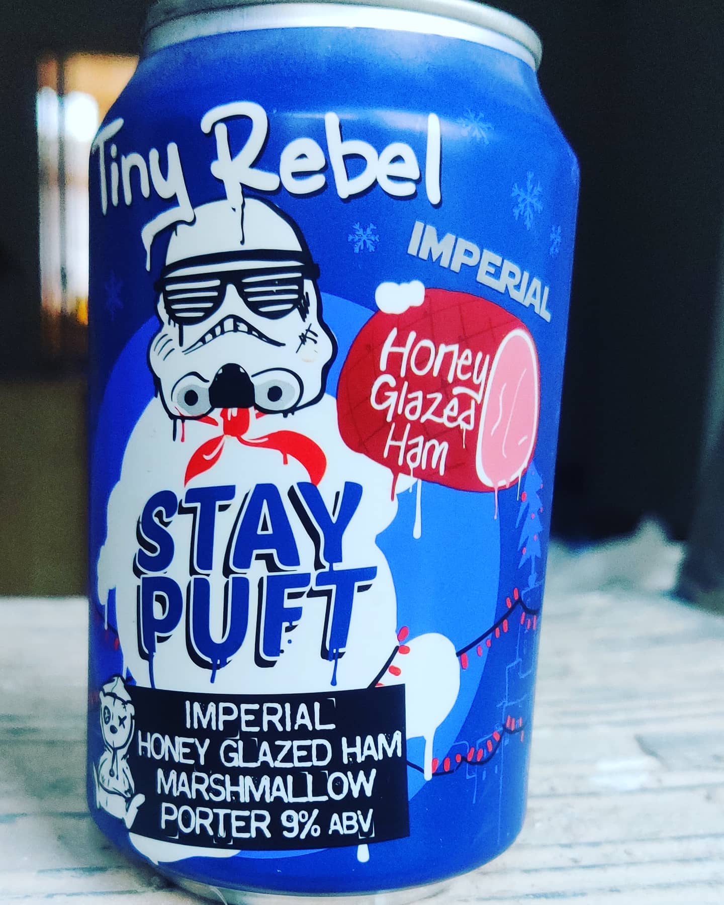 Finally. A beer made with the tasty flavour of ham. Because pork was that final missing ingredient. #idontevenknowwhatsgoingonanymore