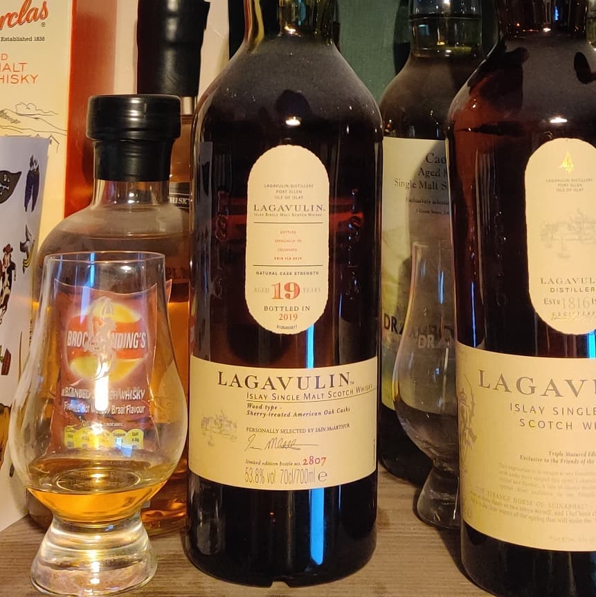 Happy #LagavulinDay - wish I was sharing this with more of you. #wemissyouislay #feisile #lovescotch