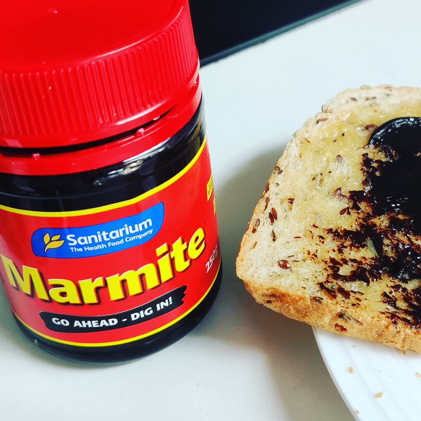 Inspired by @galettigram 's Guardian interview the other day, I've procured and will be giving New Zealand Marmite a go!