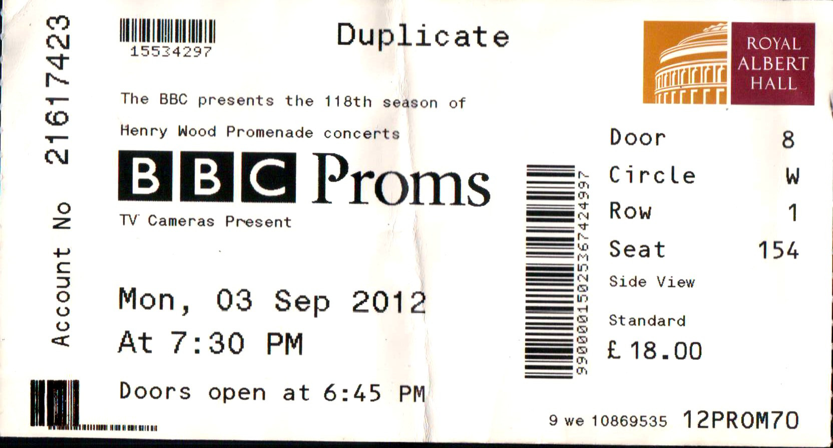 Prom 70: Desert Island Discs 70th-Anniversary Prom
