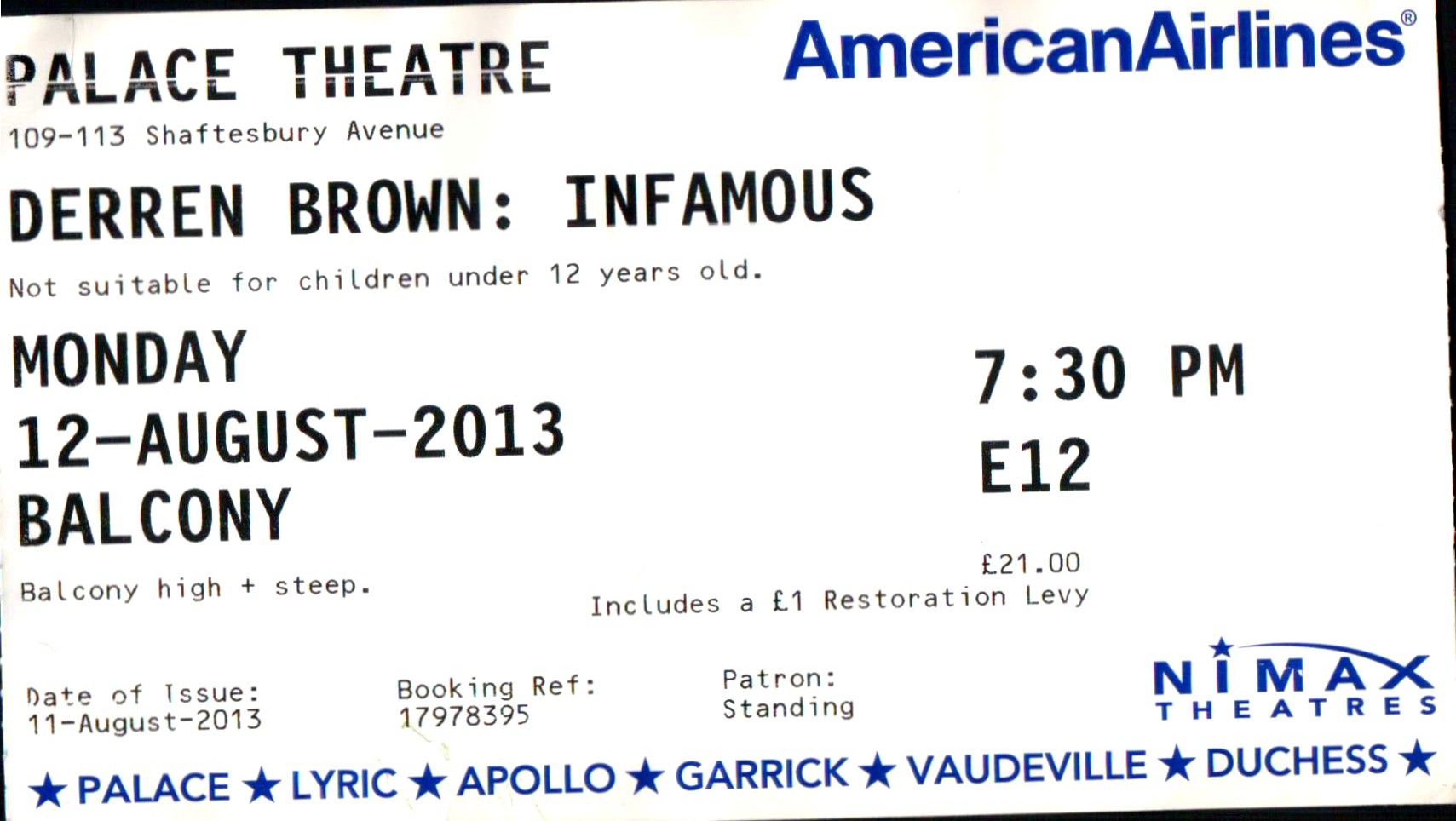 Derren Brown: Infamous