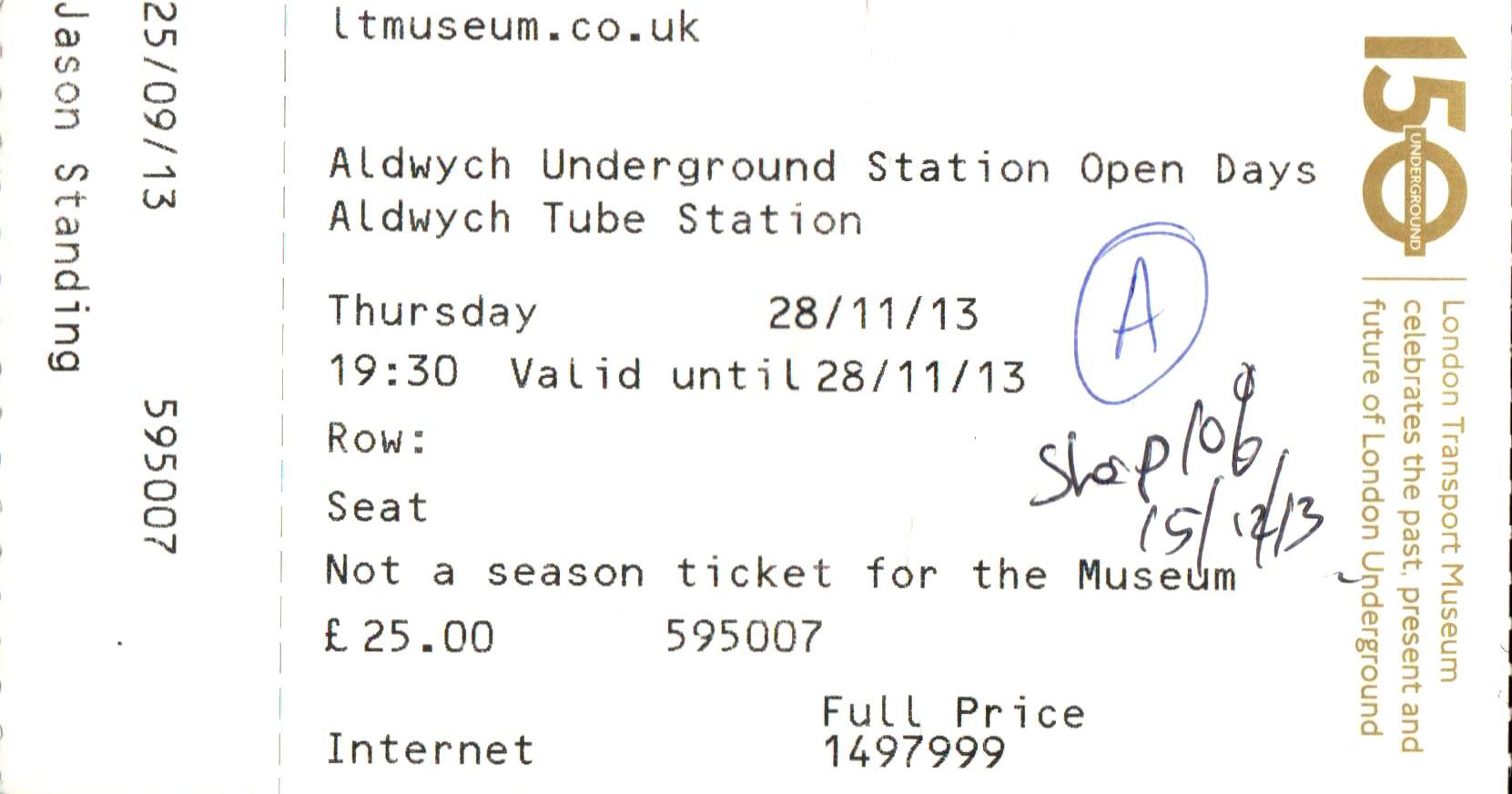 London Transport Museum: Aldwych Tube Station Tour