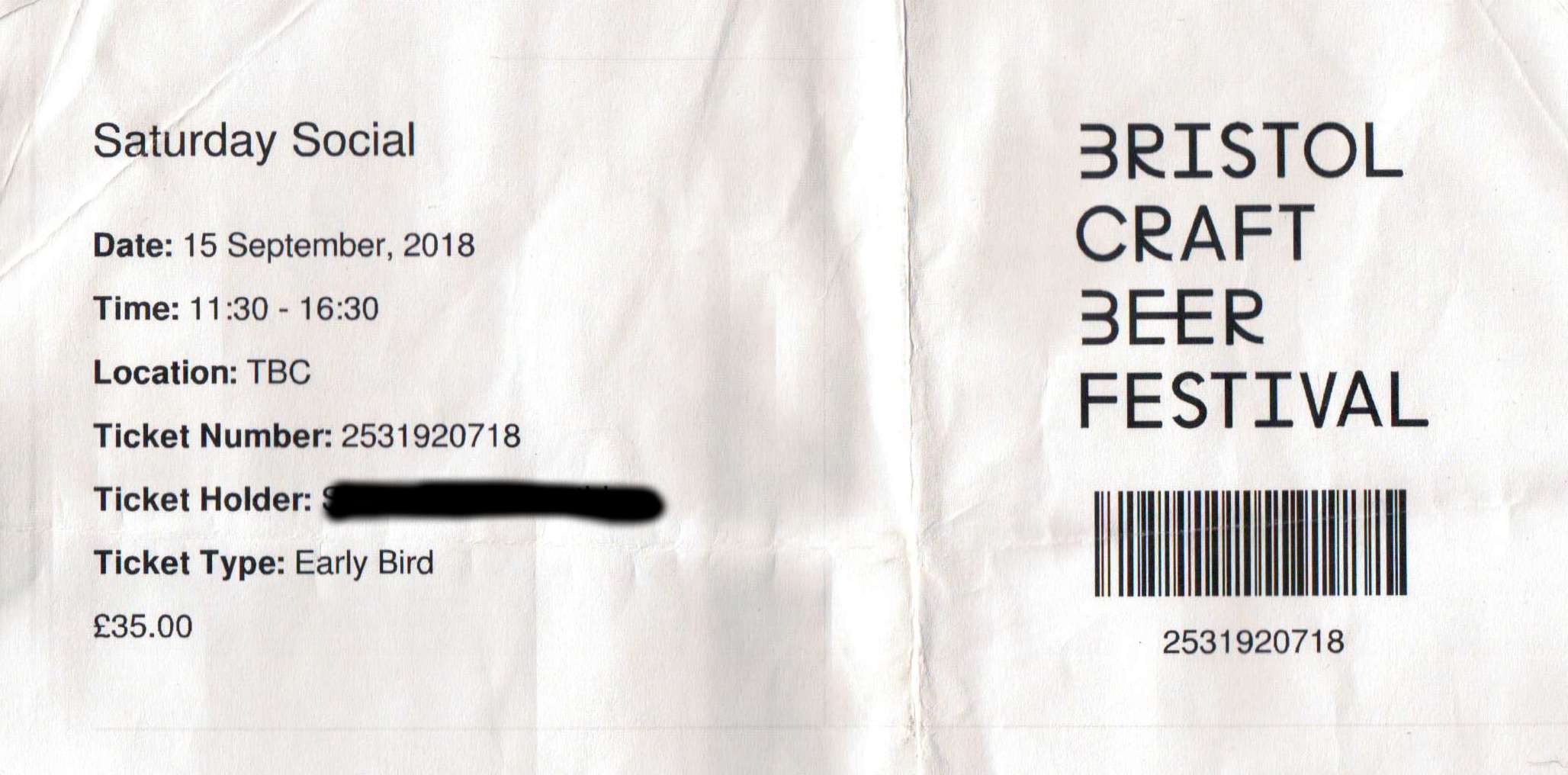 Bristol Craft Beer Festival