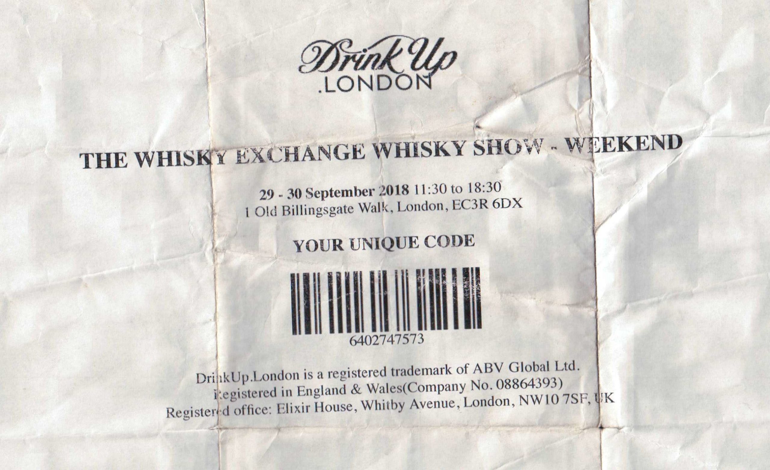 The Whisky Exchange Whisky Show