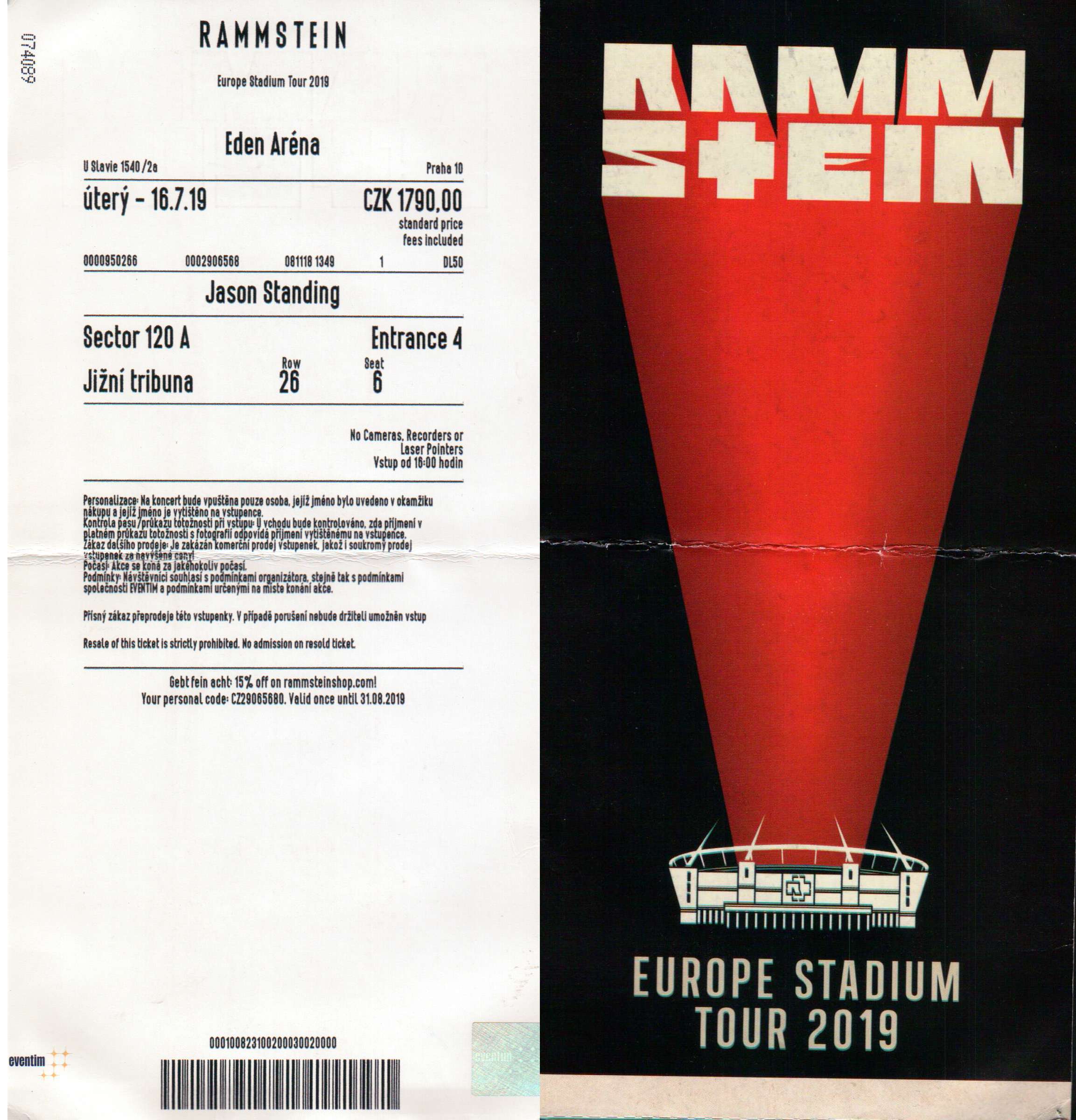 Rammstein: Europe Stadium Tour 2019