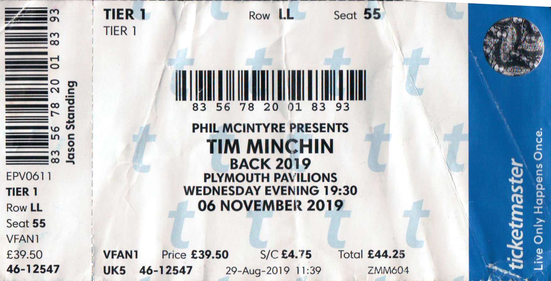 Tim Minchin: Back 2019