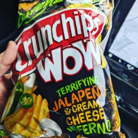 When might be a good occasion to try these, one wonders. #crisps #terrifying
