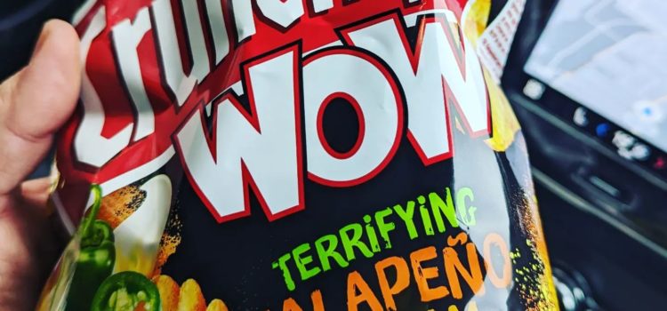 When might be a good occasion to try these, one wonders. #crisps #terrifying