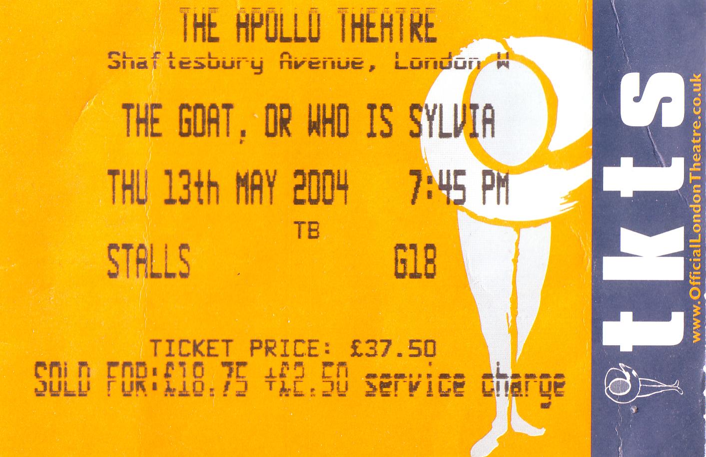2004-05-13-The Goat (or Who Is Sylvia)
