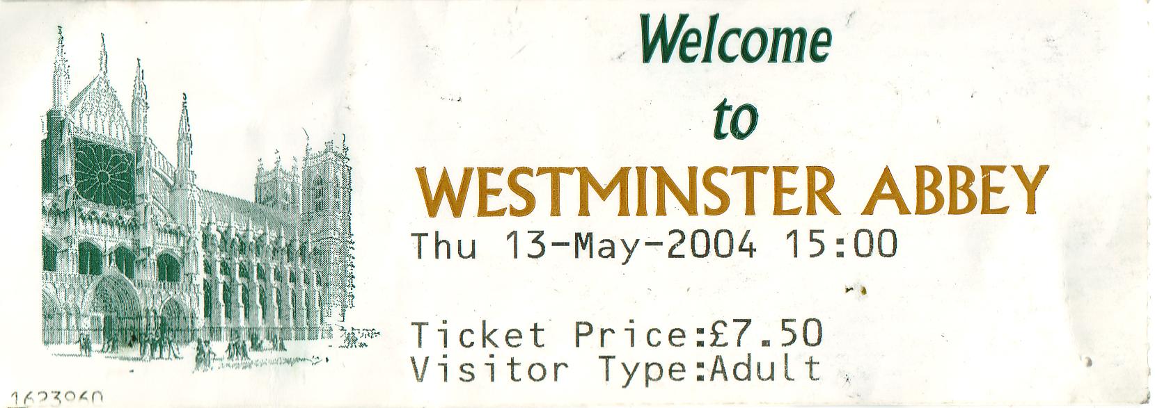 2004-05-13-Westminster Abbey Tour