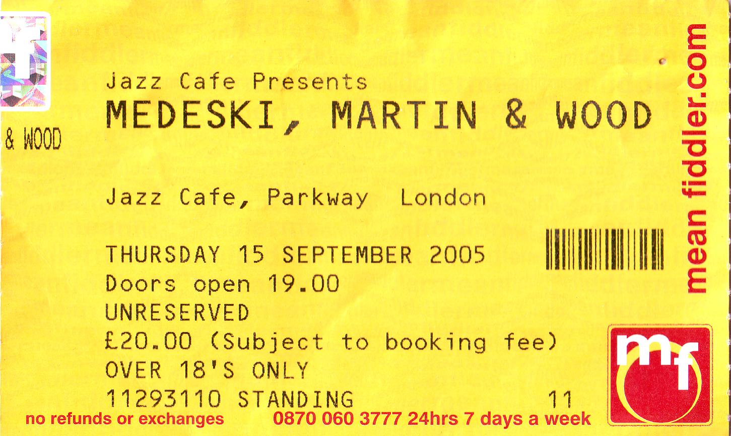 2005-09-15-Medeski Martin and Wood