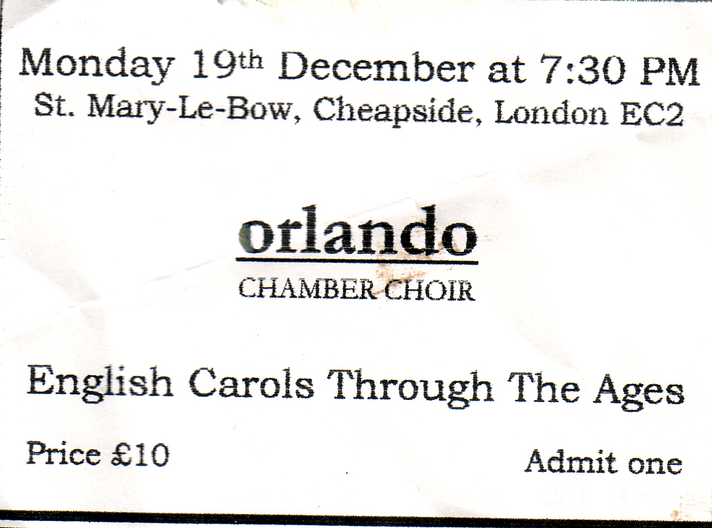 2005-12-19-English Carols Through The Ages