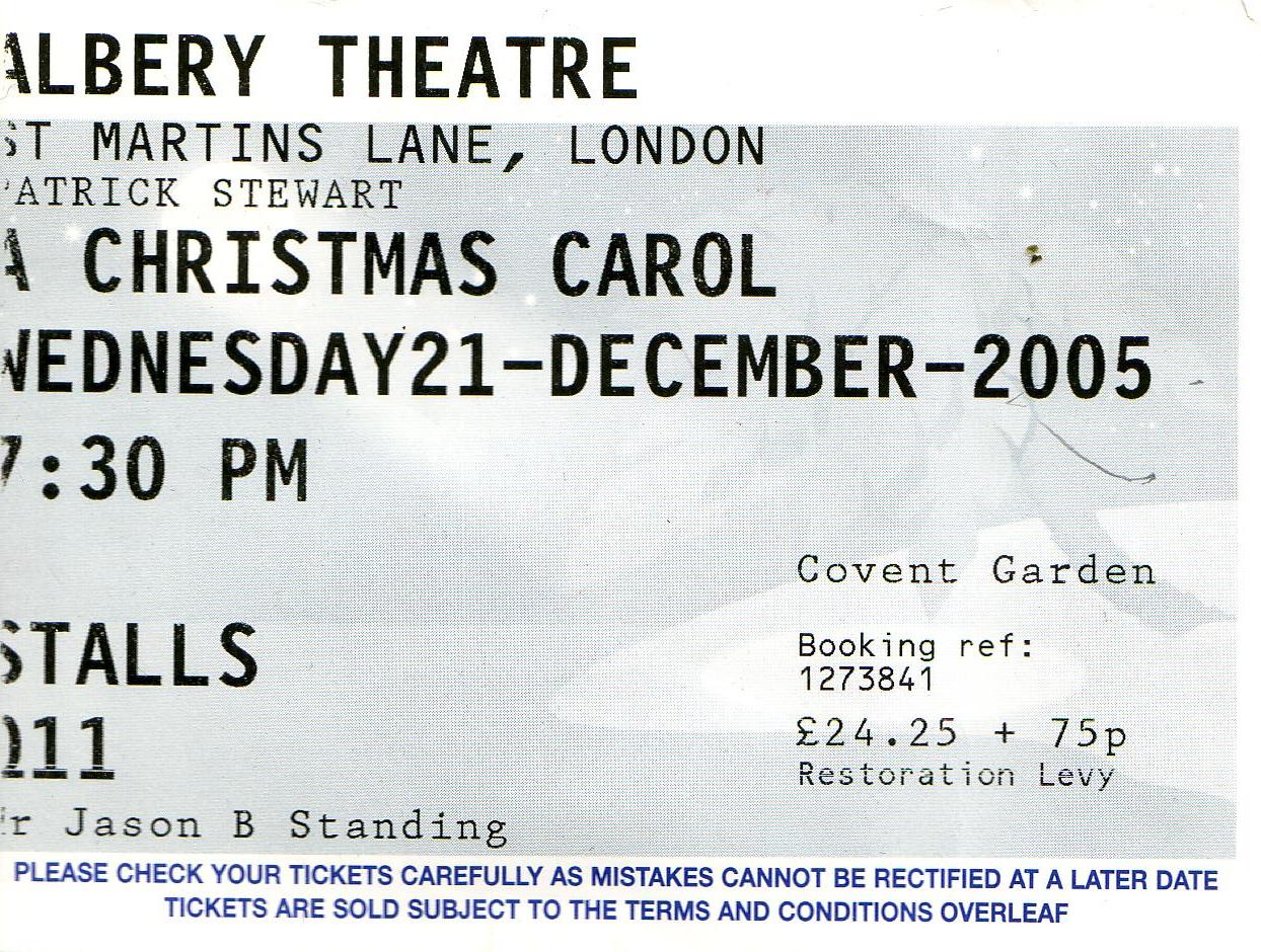 2005-12-21-A Christmas Carol