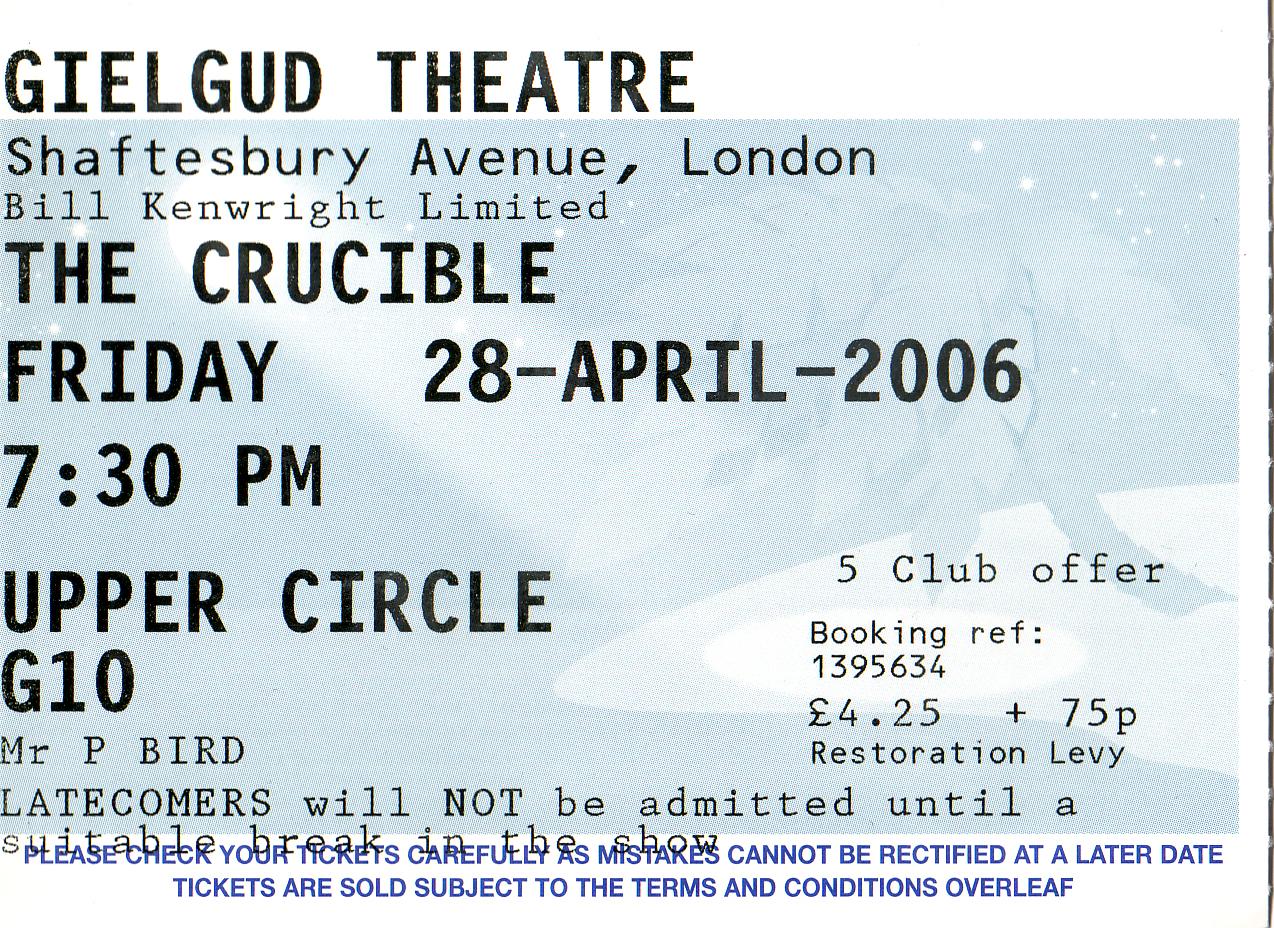 2006-04-28-The Crucible