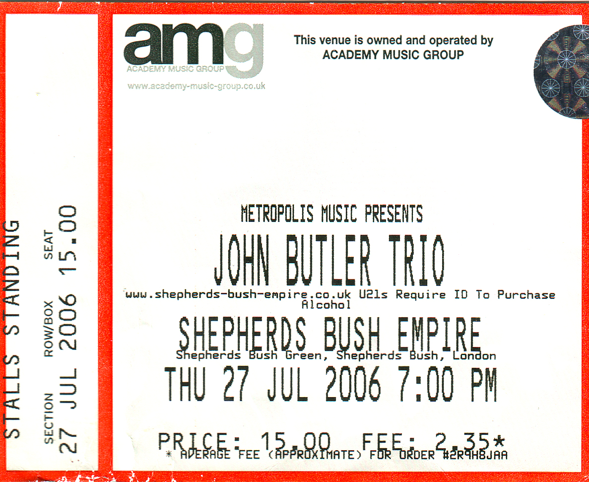 2006-07-27-John Butler Trio