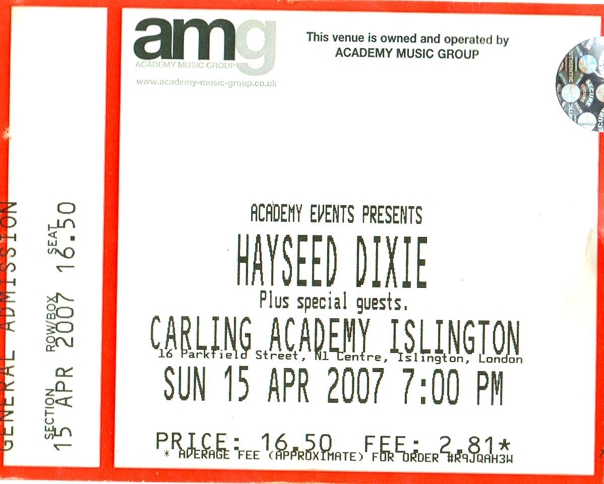 2007-04-15-Hayseed Dixie