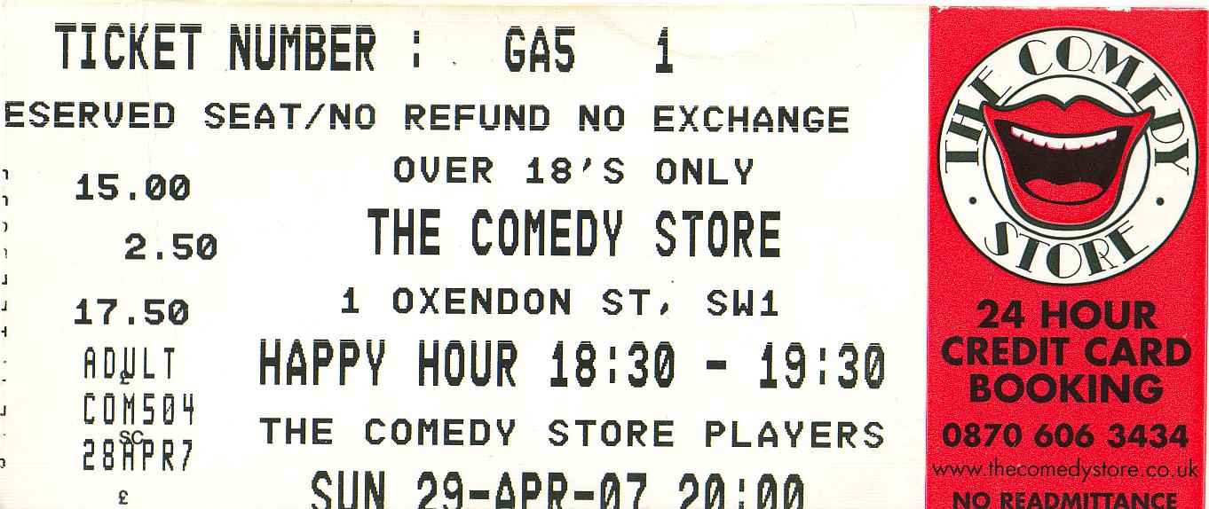 2007-04-29-Comedy Store Players