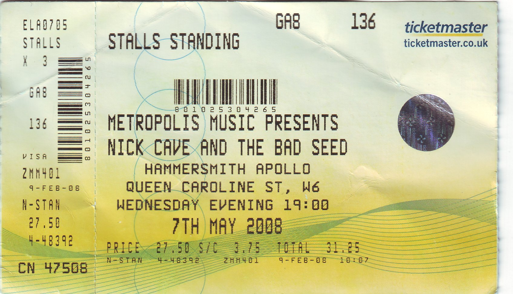 2008-05-07-Nick Cave and the Bad Seeds