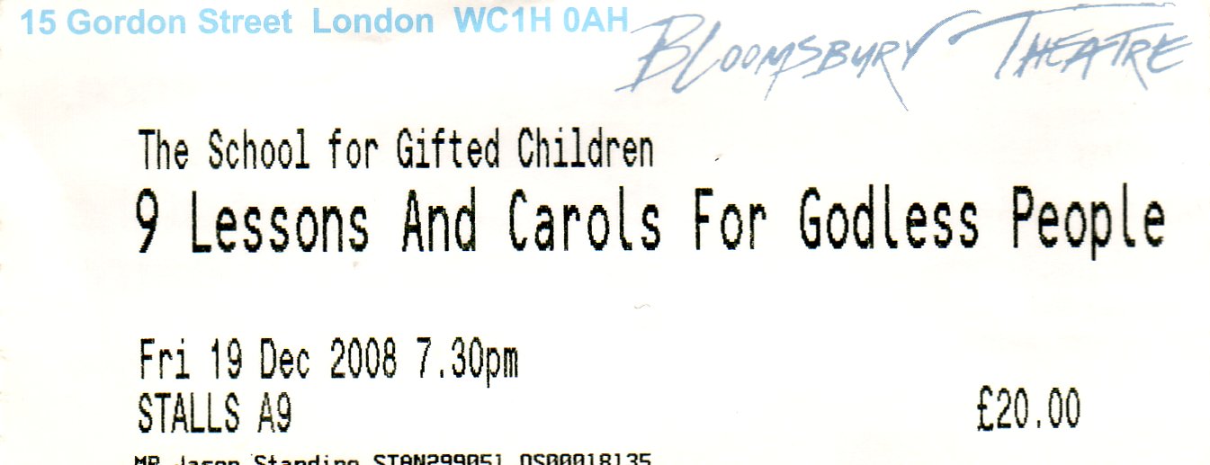 2008-12-19-Nine Lessons And Carols For Godless People