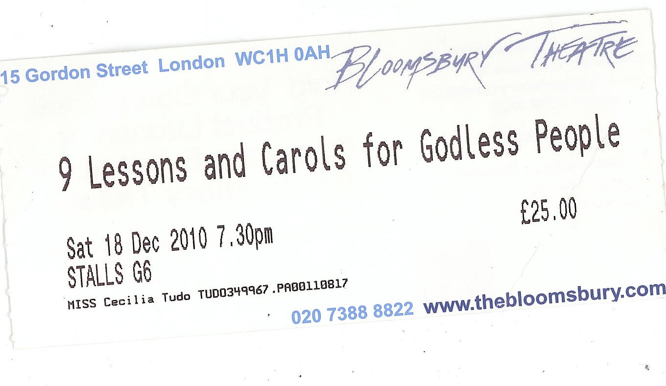 2010-12-18-Nine Lessons And Carols For Godless People